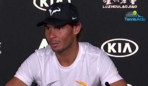 Open d'Australie 2019 - Rafael Nadal : "Frances Tiafoe en quarts ? Je sais à quoi m'attendre"