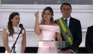 La première dame Michelle Bolsonaro signe son premier discours