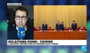"L'armée chinoise multiplie les manœuvres militaires autour de Taïwan"