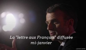 La "lettre aux Français" d'Emmanuel Macron diffusée mi-janvier