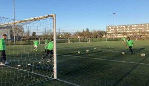 Football. Coupe de France : entraînement des gardiens de la GSI Pontivy 