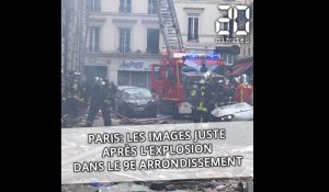 Paris: Les images de la rue de Trévise, juste après l'explosion