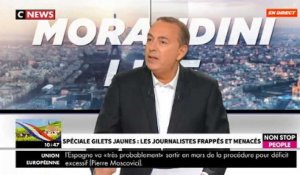 Morandini Live - Gilets jaunes : les journalistes "bien reçus" par les manifestants ? (vidéo)