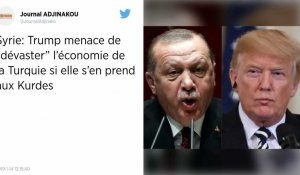 Retrait américain en Syrie. Trump menace de « dévaster » l'économie turque, Ankara répond