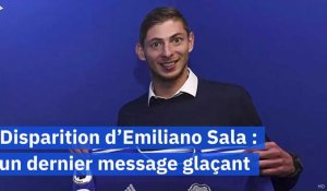 Disparition du footballeur Emiliano Sala : un dernier message glaçant sur WhatsApp