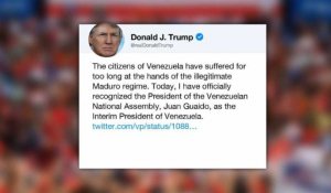 Réactions diplomatiques à la crise vénézuélienne