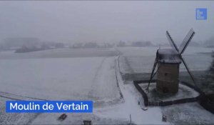 La neige est tombée ce mardi dans le Nord et le Pas-de-Calais