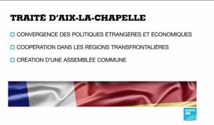 Traité d'Aix-la-Chapelle : Renforcement des convergences franco-allemandes