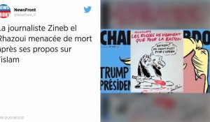 Menacée de mort pour des propos sur l'Islam, Zineb El Rhazoui, l'ancienne journaliste de Charlie Hebdo, porte plainte.