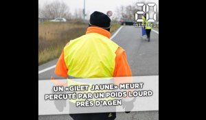 Un «gilet jaune» meurt percuté par un poids lourd près d'Agen