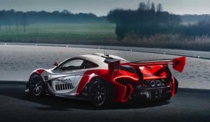 Une McLaren P1 GTR réalisée par McLaren Special Operations commémore le premier championnat gagné par Ayrton Senna en 1988