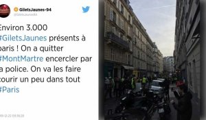 Paris : les gilets jaunes se donnent rendez-vous à Montmartre pour un « acte 6 »