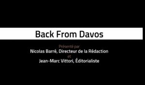 Les Echos First : back from Davos