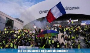 Marseille : pour l'acte XII, les gilets jaunes se sont rendus à l'Orange Vélodrome