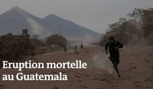 Eruption au Guatemala : 69 morts et des cendres à perte de vue