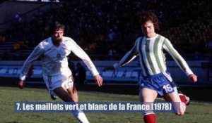 7. Les maillots vert et blanc de la France (1978)