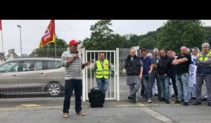 Action syndicale à la Compagnie des fromages