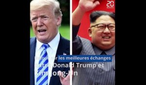 Sommet Trump-Kim : retour sur leurs 5 meilleurs échanges