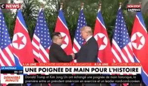 Donald Trump et Kim Jong-Un : La rencontre historique entre les deux chefs d'Etat (Vidéo)