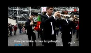 Paris : le Centre Georges Pompidou a soufflé ses 40 bougies