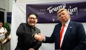 Les sosies de Trump et Kim Jong Un en sommet à Singapour