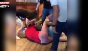Un vieil homme se bat avec une jeune femme pour défendre sa fille (vidéo) 