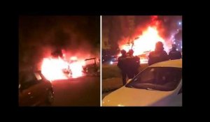 Nantes: les images de la quatrième nuit de violences après la mort d'Aboubakar F.