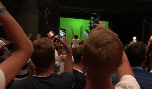 Demi-finale France-Belgique : les Lamballais explosent de joie