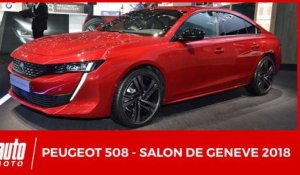 Salon de Genève 2018 : Peugeot 508, la star française