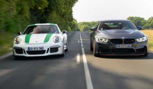 2016 Porsche 911 R vs BMW M4 GTS vs l'invitée mystère [COMPARATIF] : Symphonies en six majeur