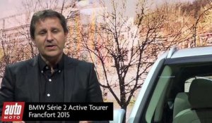 BMW Série 2 Active Tourer 225 xe : Vidéo à Francfort
