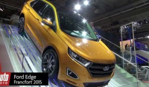 Ford Edge, Ecosport et Ranger (2016) : Présentation à Francfort