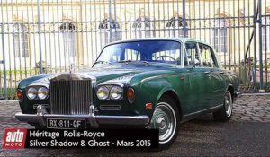 Héritage Rolls-Royce : Silver SHadow (1965) vs Ghost (2014) - Comparatif AutoMoto 2015