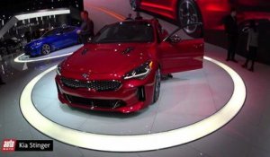Kia Stinger [SALON DETROIT 2017] : le grand coupé 4 portes coréen est né