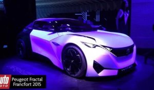 Peugeot Fractal : un concept électrisant au salon de Francfort