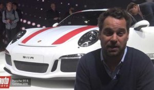 Porsche 911 R GENEVE 2016 : Porsche canal historique