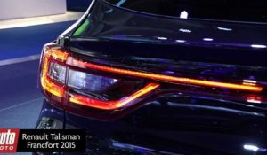 Renault Talisman 2016 : la nouvelle berline française présentée à Francfort