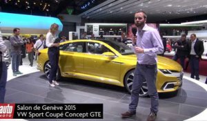 Volkswagen Coupé Sport GTE : la Passat CC ? - Présentation vidéo salon de Genève 2015