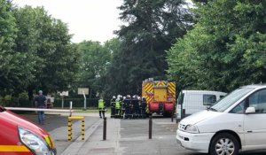 Explosion de trois bonbonnes d'acide picrique au lycée Saint-PAUL