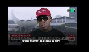 Rencontre Trump / Kim: Denis Rodman fond en larmes en direct sur CNN en marge du sommet Trump-Kim