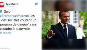 Aides sociales. Pour Macron, elles coûtent un "pognon de dingue" sans résoudre la pauvreté.