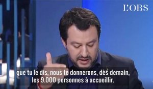 "Emmanuel, si ton cœur est si gros, nous te donnons 9.000 migrants" : l'Italie réplique à Macron