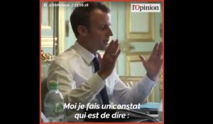 «Lasagnes faites avec de la paëlla»: la charge de Macron sur les aides sociales fait polémique