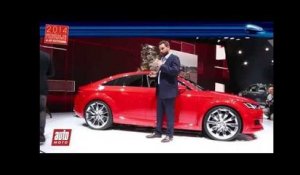 Audi TT Sportback Concept - En direct du Mondial de l'Auto avec auto-moto.com