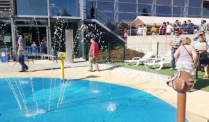 La Louviere Spray Park inauguré au Point d'Eau juin 2018