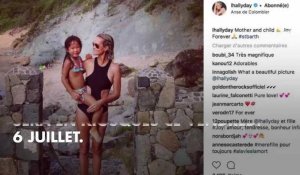 Jade et Joy, leur premier été à Saint-Barth sans Johnny