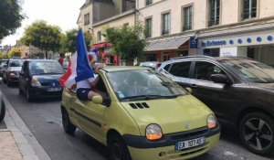 La France en demi-finale fêtée en ville