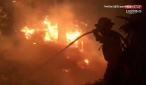 Californie : de violents incendies ravagent l'ouest des Etats-Unis (Vidéo)