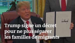 Trump : « Nous allons avoir des frontières fortes, mais nous garderons les familles unies »