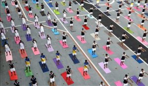 L'Inde célèbre la Journée internationale du yoga